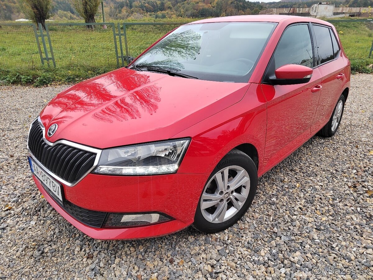 Skoda Fabia 3 1.0 Mpi LPG rok 2020