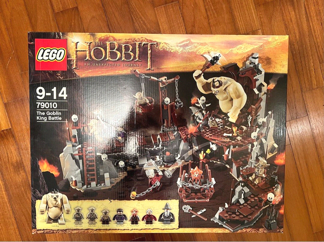 Lego The Hobbit 79010 The Goblin King Battle