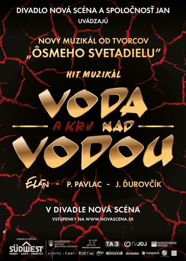 2 lístky na muzikál Voda (a krv) nad vodou 20.12.2024