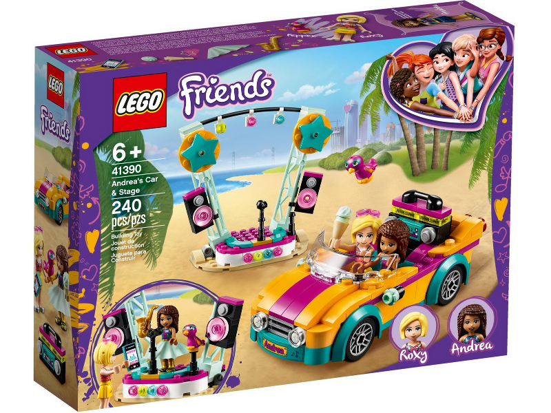 LEGO Friends 41390 - Andreino fáro a pódium