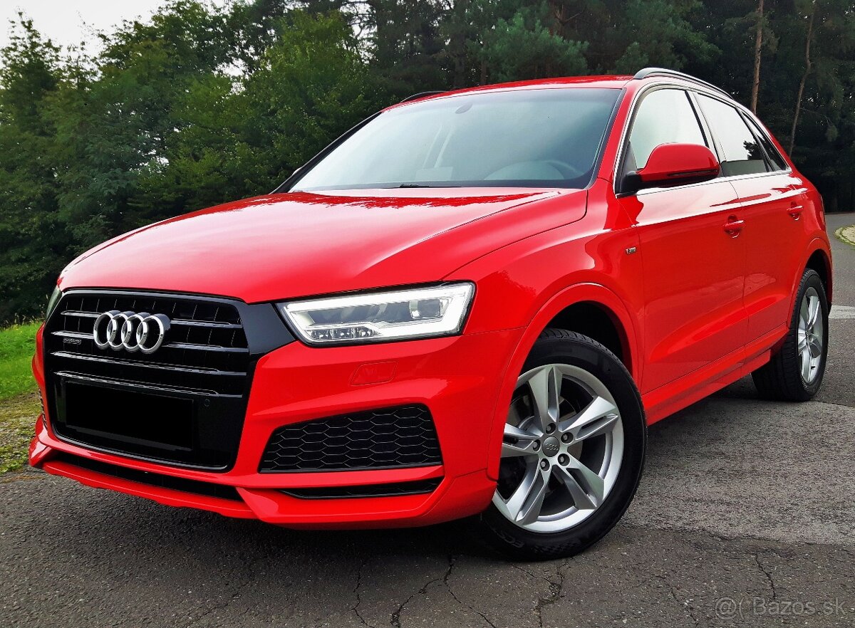 AUDI Q3 2.0 TDI 150k QUATTRO S TRONIC S LINE R.V.12/2016