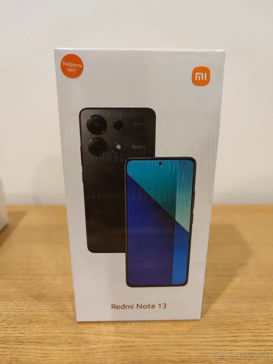 Xiaomi Redmi Note 13 Midnight Black 6GB RAM 128 GB