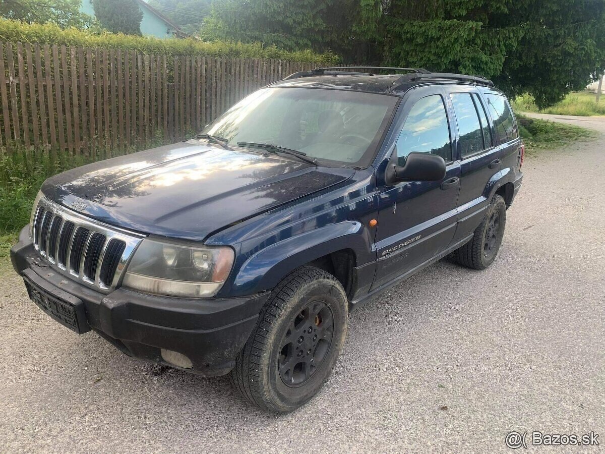 Rozpredam jeep Grand Cherokee 2.7crd 3.1td.