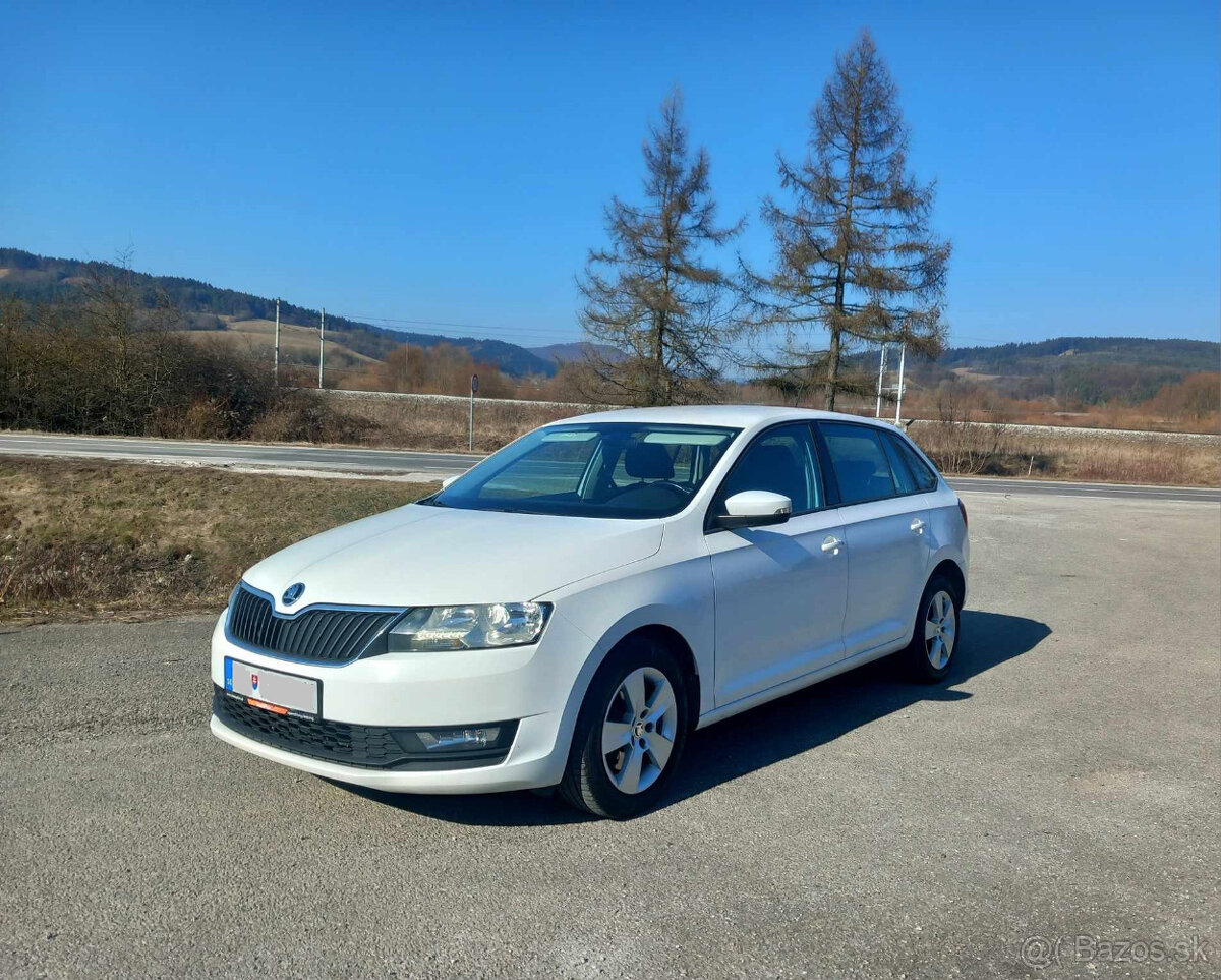 Škoda Rapid Spaceback 1.6Tdi Style M2018 Kúp.Slovensko