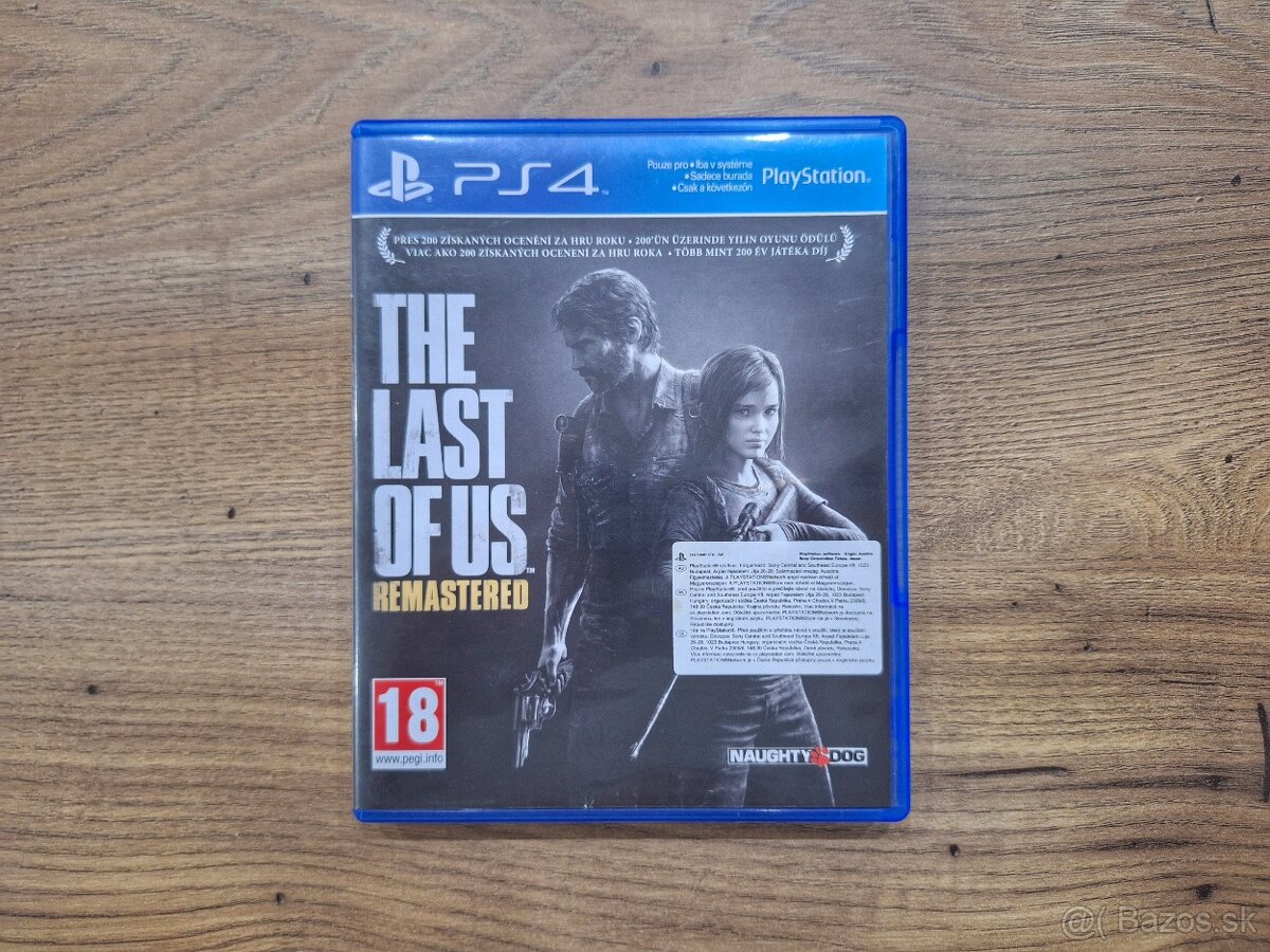 The Last of Us Remastered CZ na PS4