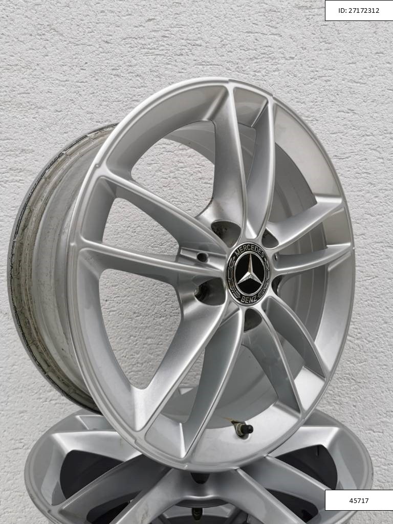 Mercedes A, B orig. alzu disky 6,5x16 5x112 ET44 1245