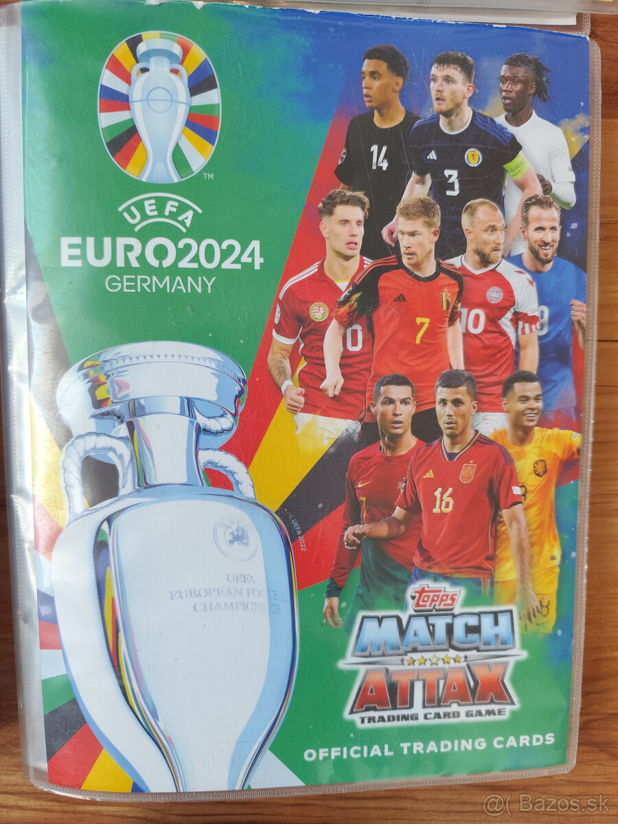 Euro 2024 Futbalové kartičky Match Attax