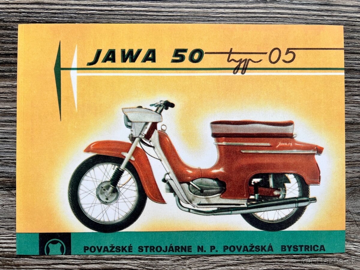 Prospekt - Jawa 50 typ 05 - REPRINT