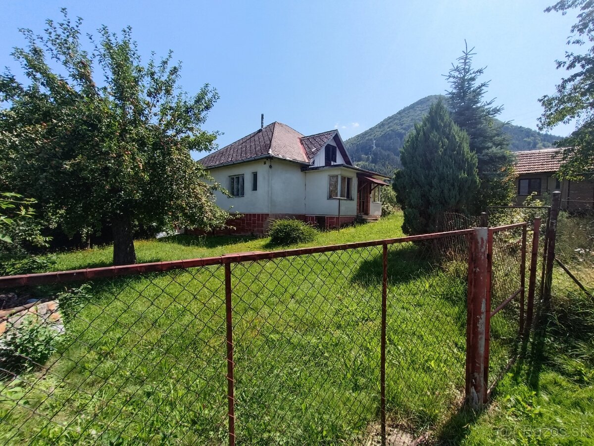 Murovaný rod.dom v malebnej prírode, 1255m2 - Višňové