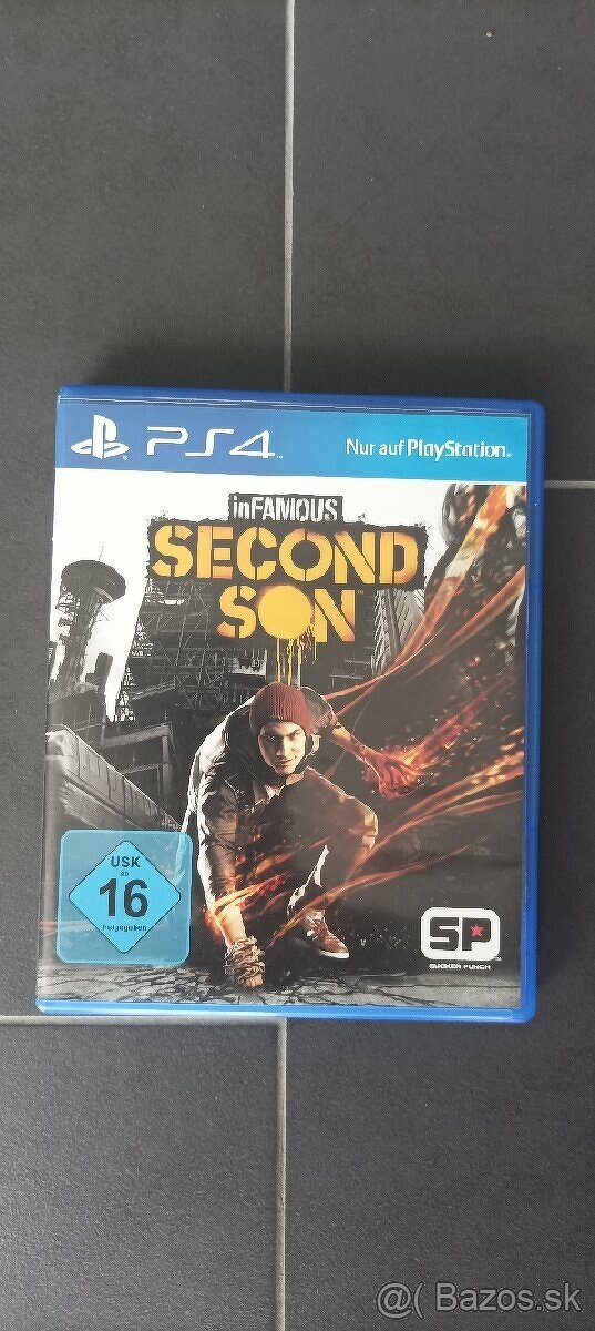 Infamous Second son  na  PS 4