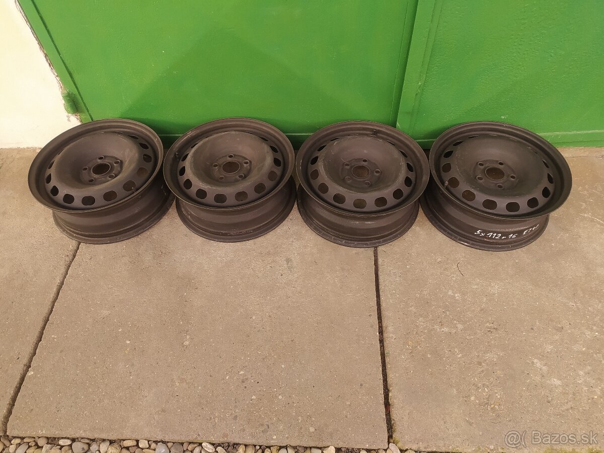 5x112 r15plechové disky