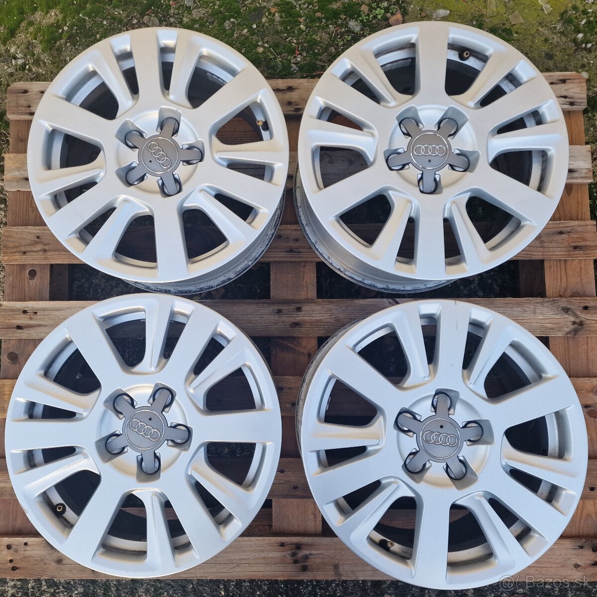 ORIGINÁL AUDI HLINÍKOVÉ DISKY 5x112 R16