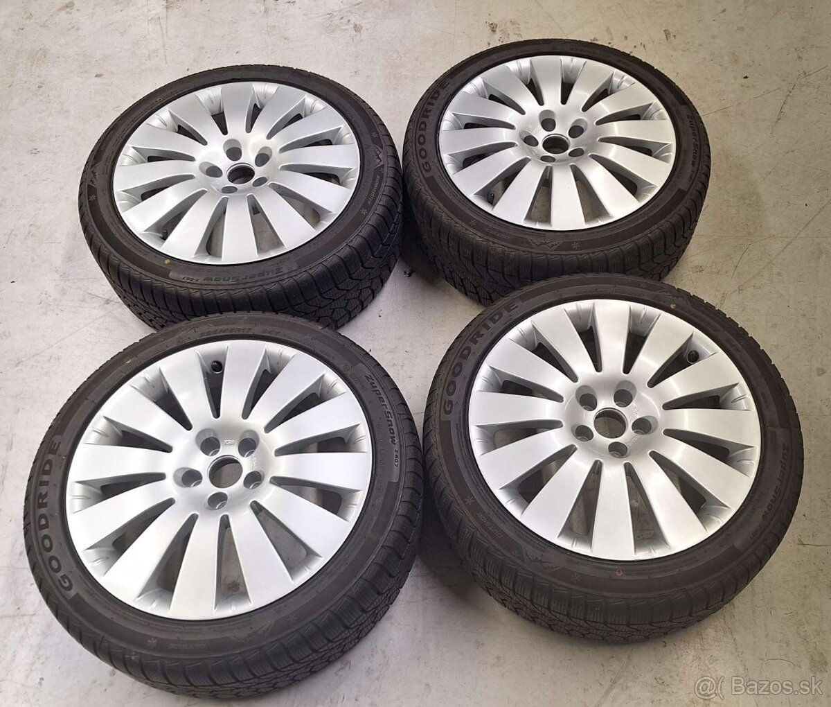 Zimná sada 225/45 r17, disky 5x100 r17