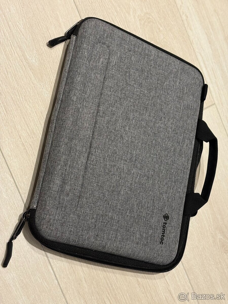 tomtoc Smart Messenger – 13" MacBook Pro/Air (2016+), sivá