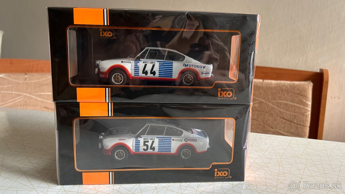 Škoda 130 RS 1977 #44 #54 - Rallye Monte-Carlo 1/24