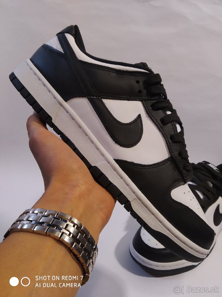 Nike dunk low panda / biela, čierna