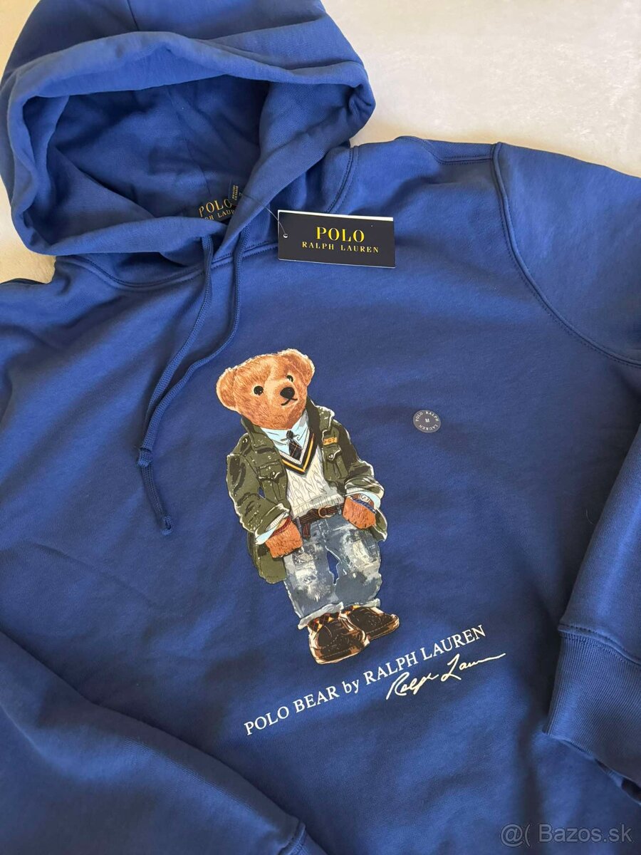 Ralph Lauren Polo Bear mikina, velkost M