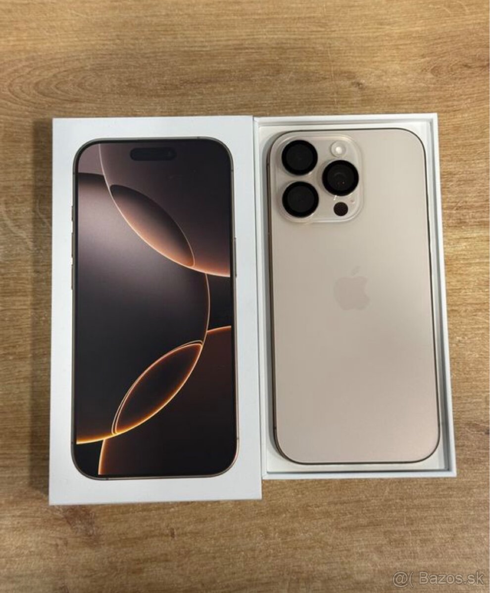 IPhone 16 Pro 128GB Pouštní Titan IPhonyLacne.sk