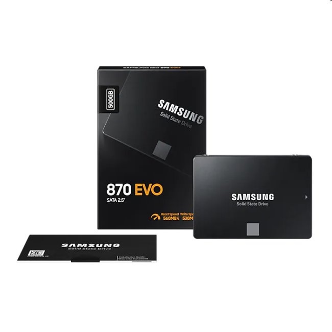 SAMSUNG Evo 870 500GB SSD 2.5" SATA