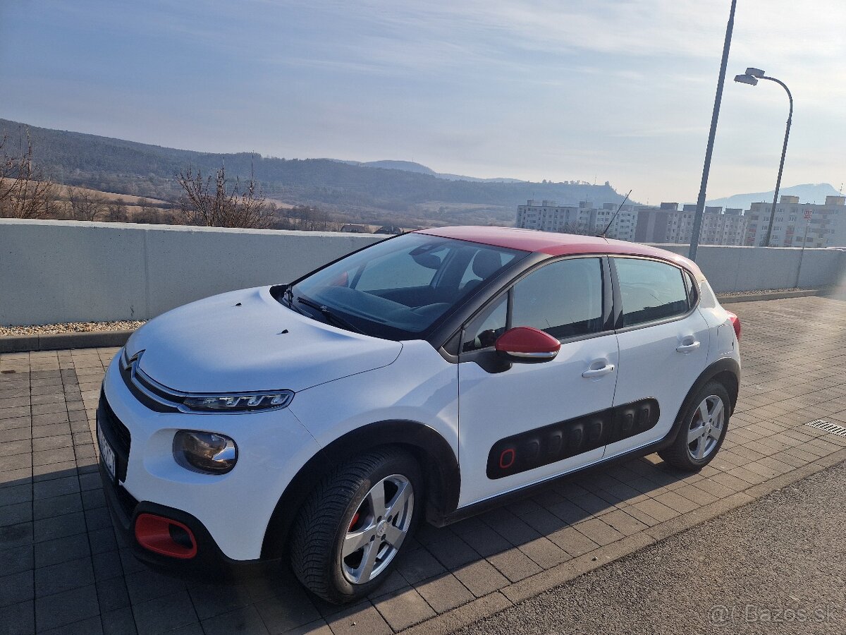 Citroën c3 1,2pure tech shina r.v.2017 SK auto