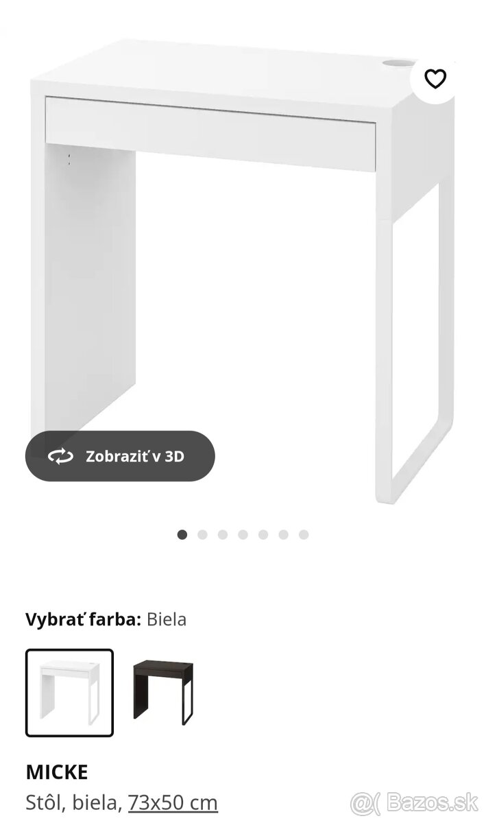 Stol ikea  micke