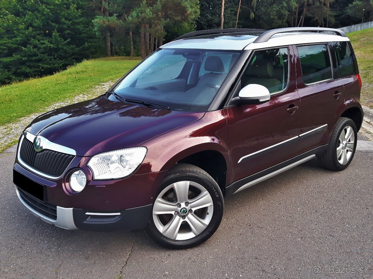 Škoda Yeti 2.0 TDI 140k 4x4 ELEGANCE PLUS DSG R.V.6/2012