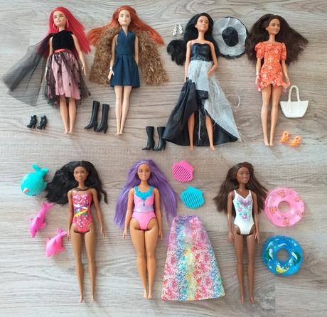 Nová bábika Barbie Mattel, princezná, v plavkách