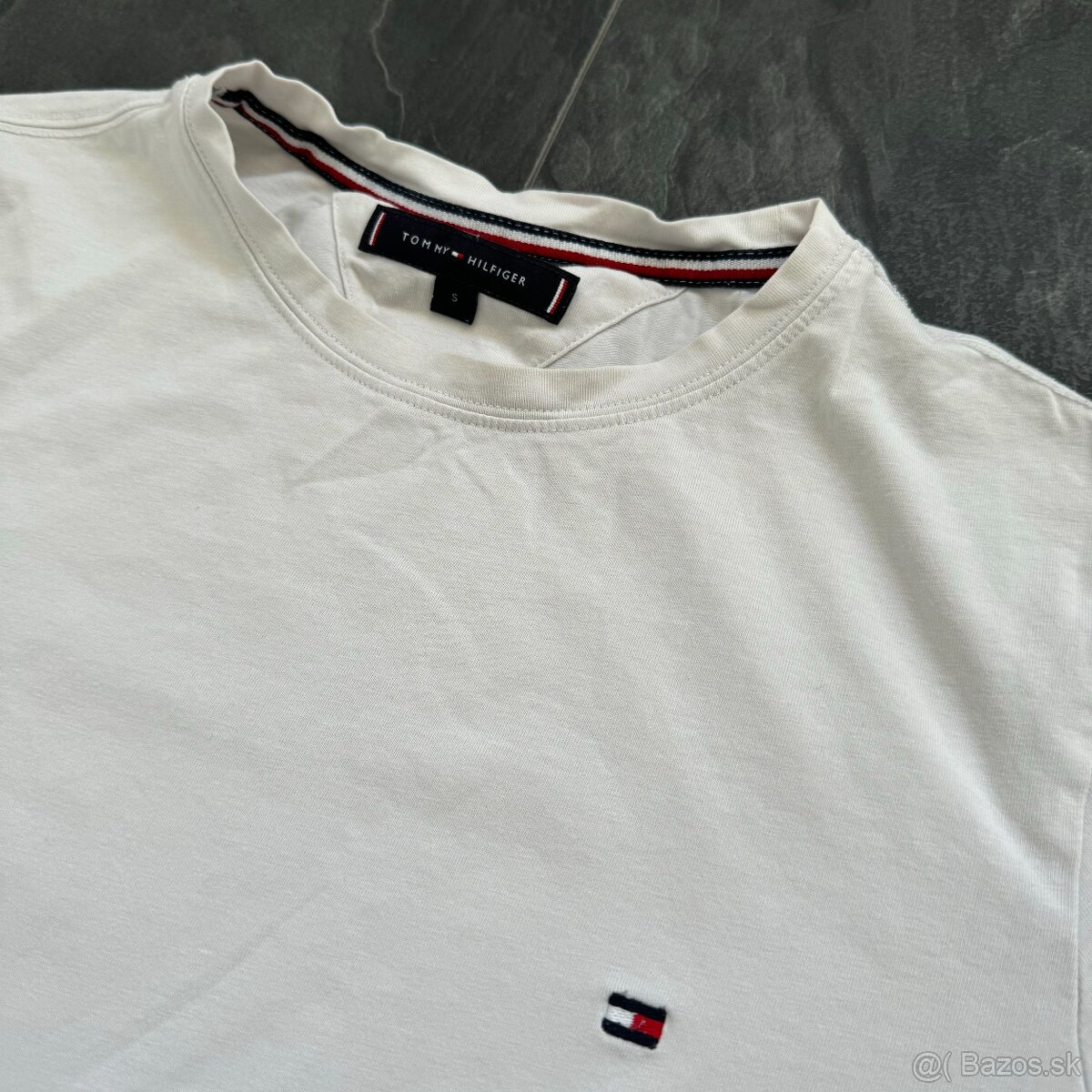 TOMMY HILFIGER | Krátke tričko | Biela | S