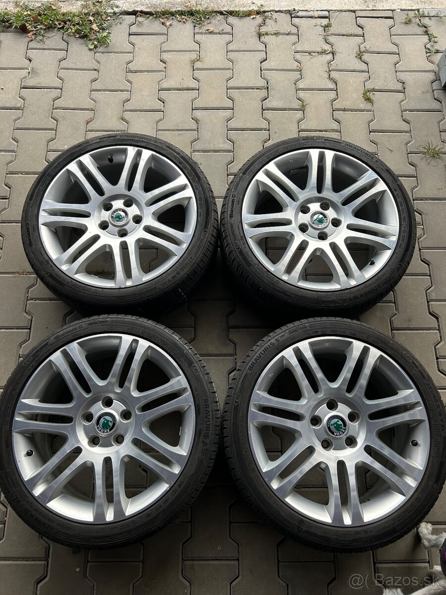 Alu disky 5x112  letné 225/40 R18