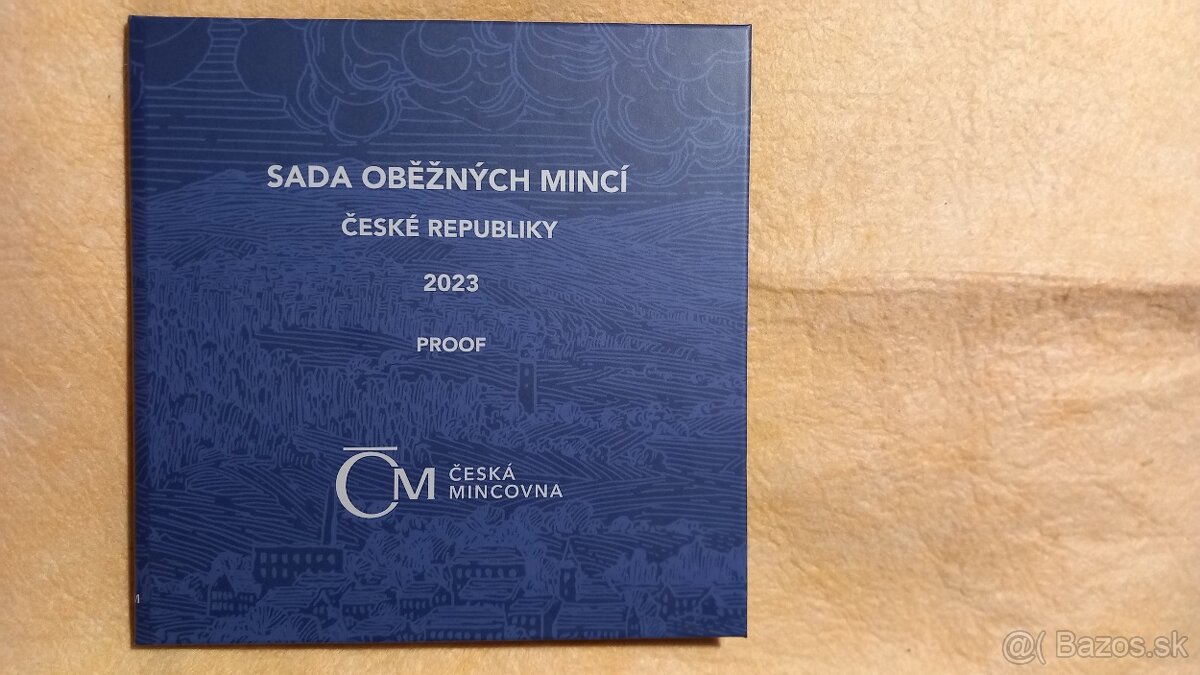 Sada oběžných mincí kvalita PROOF r.2023.Jen 1750ks SLEVA