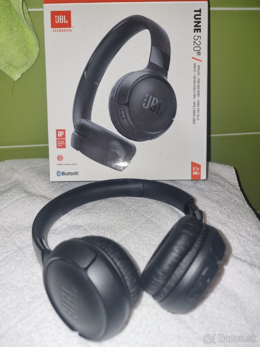 Predám bluetooth sluchadla JBL 520BT