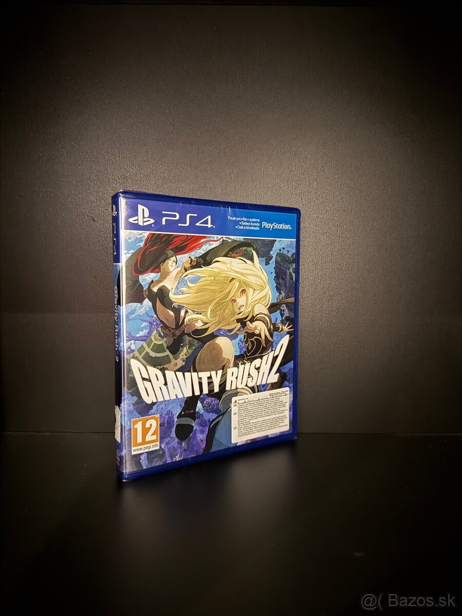 Gravity Rush 2 na PS4 | NOVÁ, NEROZBALENÁ, RARITNÝ KÚSOK |