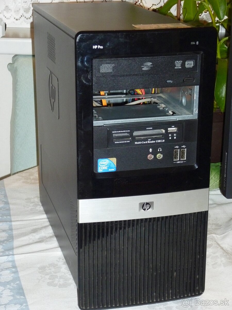 Predám HP Pro 3010 microtower PC bez harddisku.