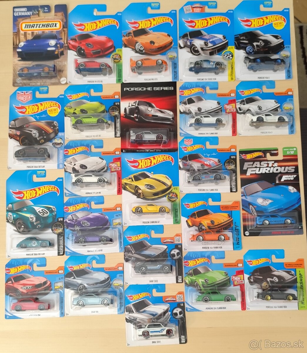 Hot wheels porsche mix 3