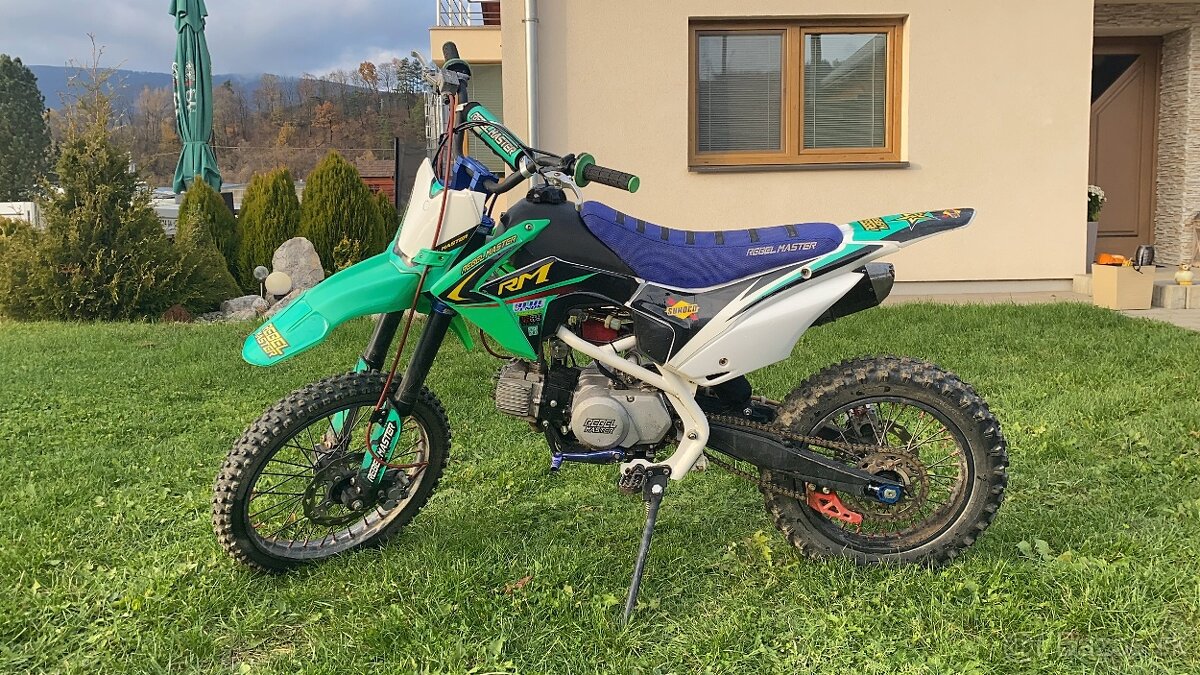 Predám Pitbike Rebel Master 125cc v skvelom stave