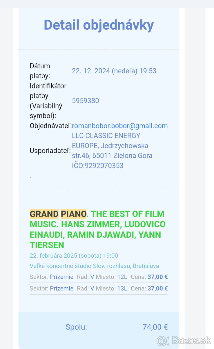 Grand piano 22.2