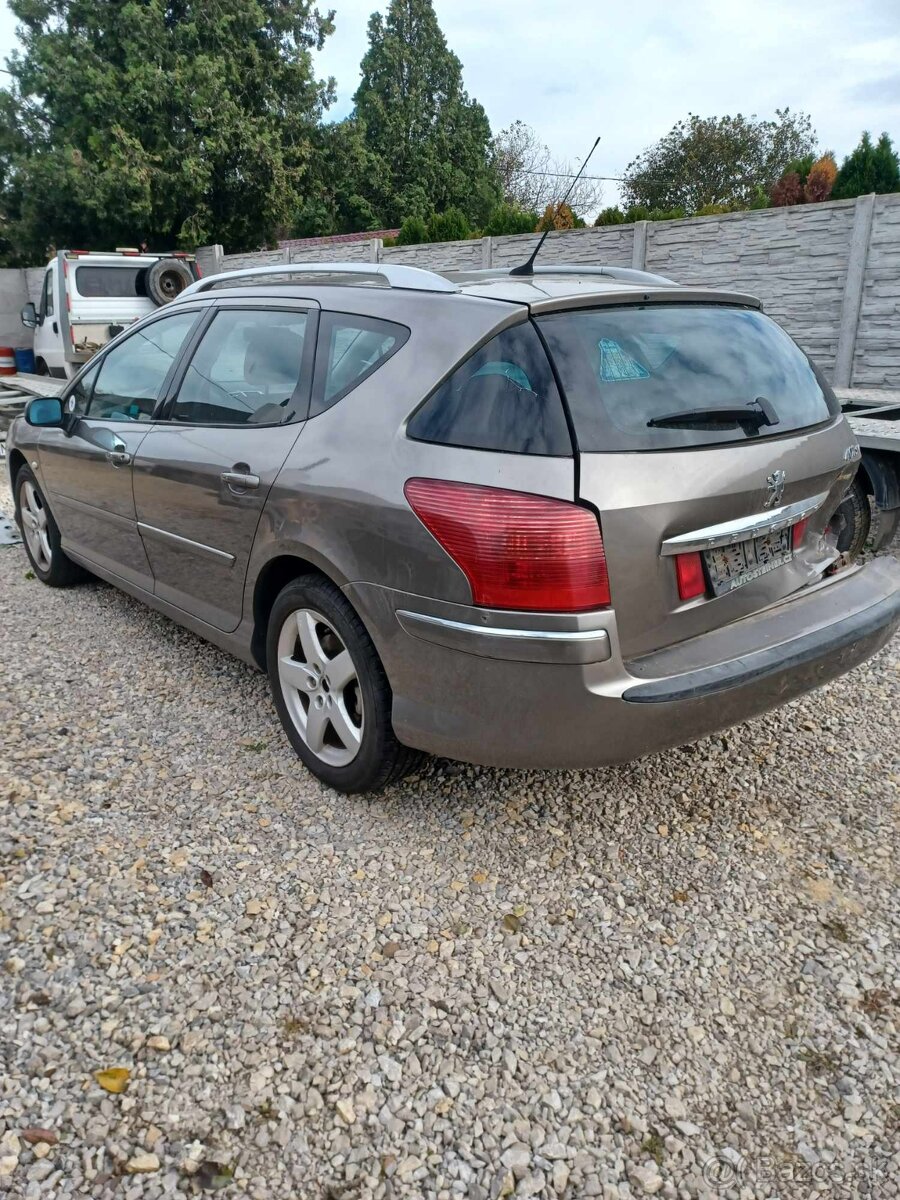 Rozpredám Peugeot 407 SW 2.0Hdi 100kw