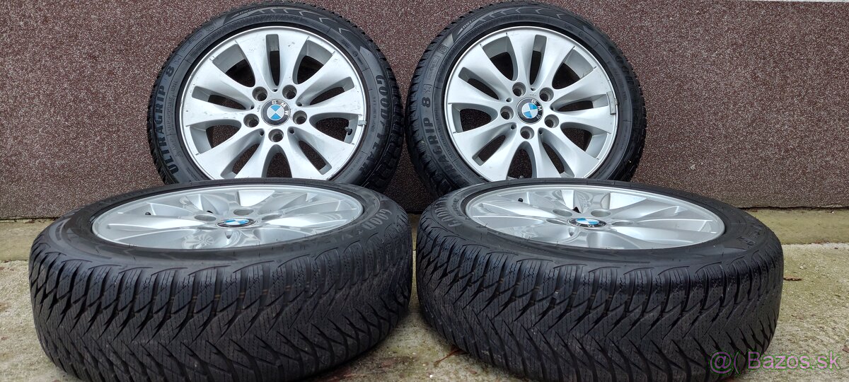 Alu Bmw 5x120 style 229 a zimné Goodyear 195/55 R16