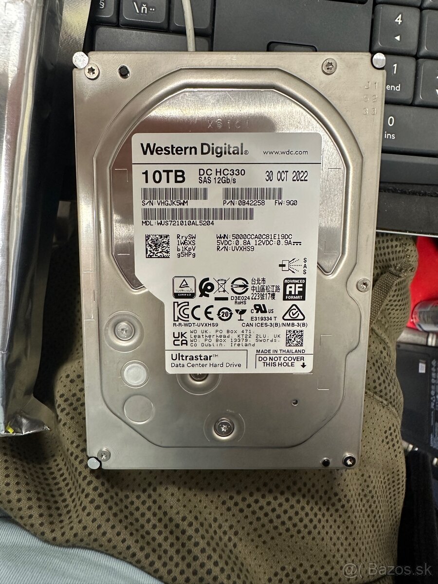 WD Ultrastar DC HC330 10 TB