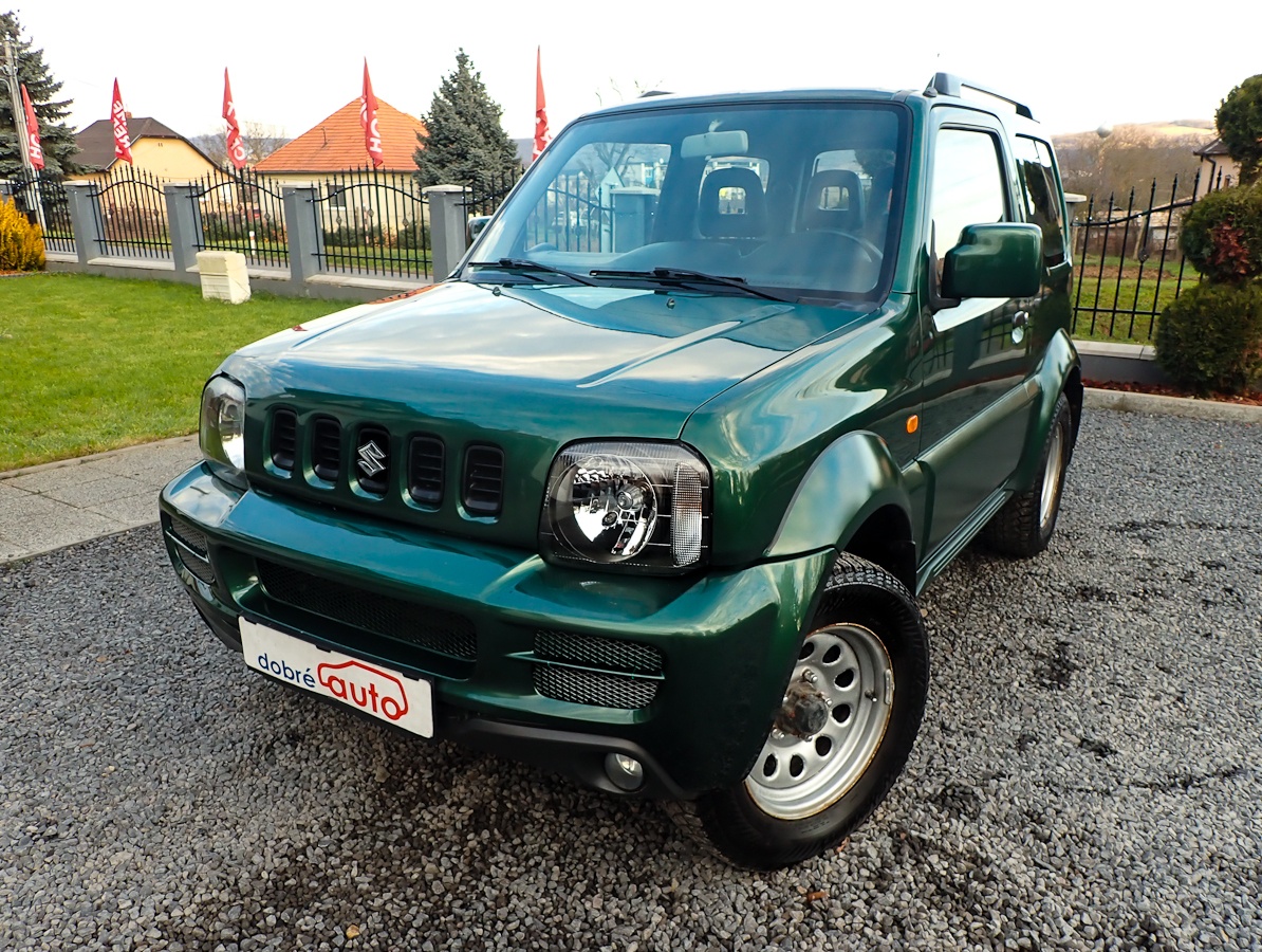 SUZUKI JIMNY 1.3VX BENZIN 4x4 - NOVA STK - VYHREV SEDADIEL -