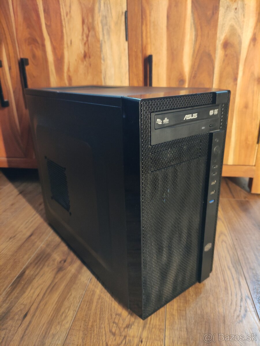 COOLERMASTER N200, I3-8100, 8GB RAM, 250GB SSD + 1,5TB HDD