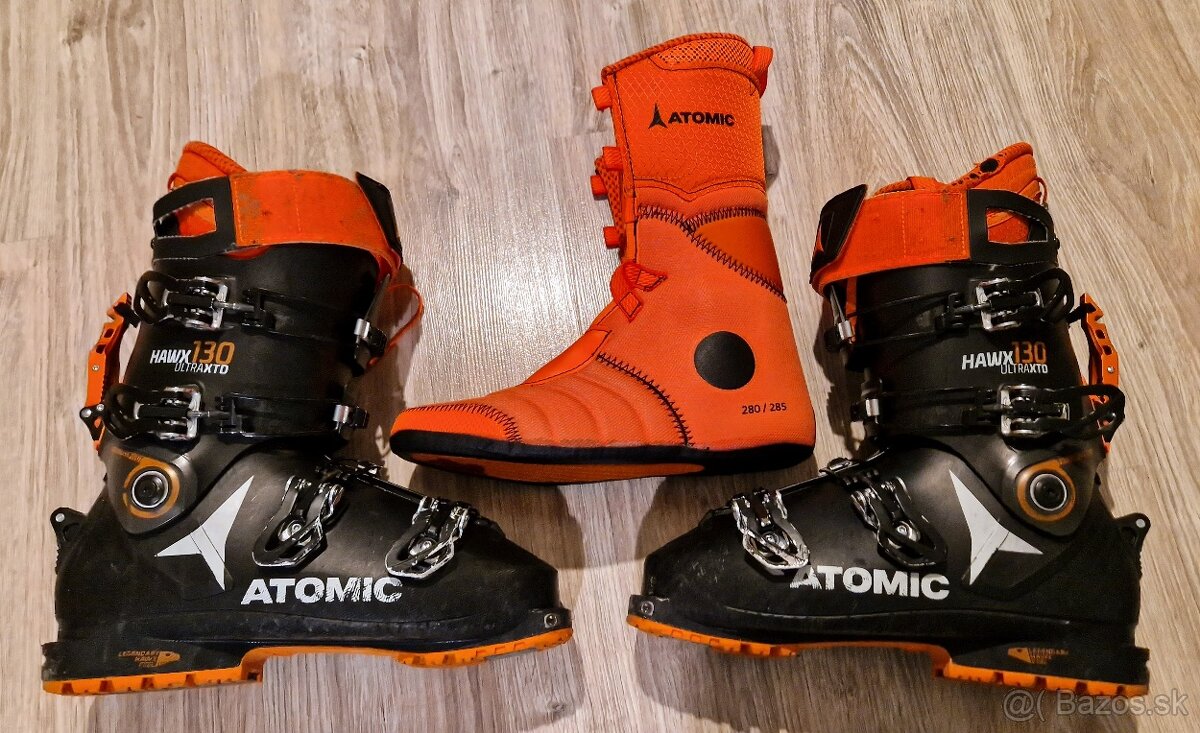 Freeride/skialp lyziarky Atomic Hawx XTD 130 280/285