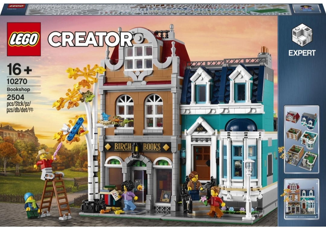 LEGO Creator Expert 10270 Kníhkupectvo