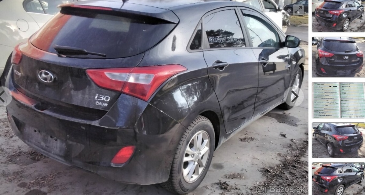 Hyundai i30 1.6 CRDI 2013 predám PREVODOVKU,  MOTOR D4FB