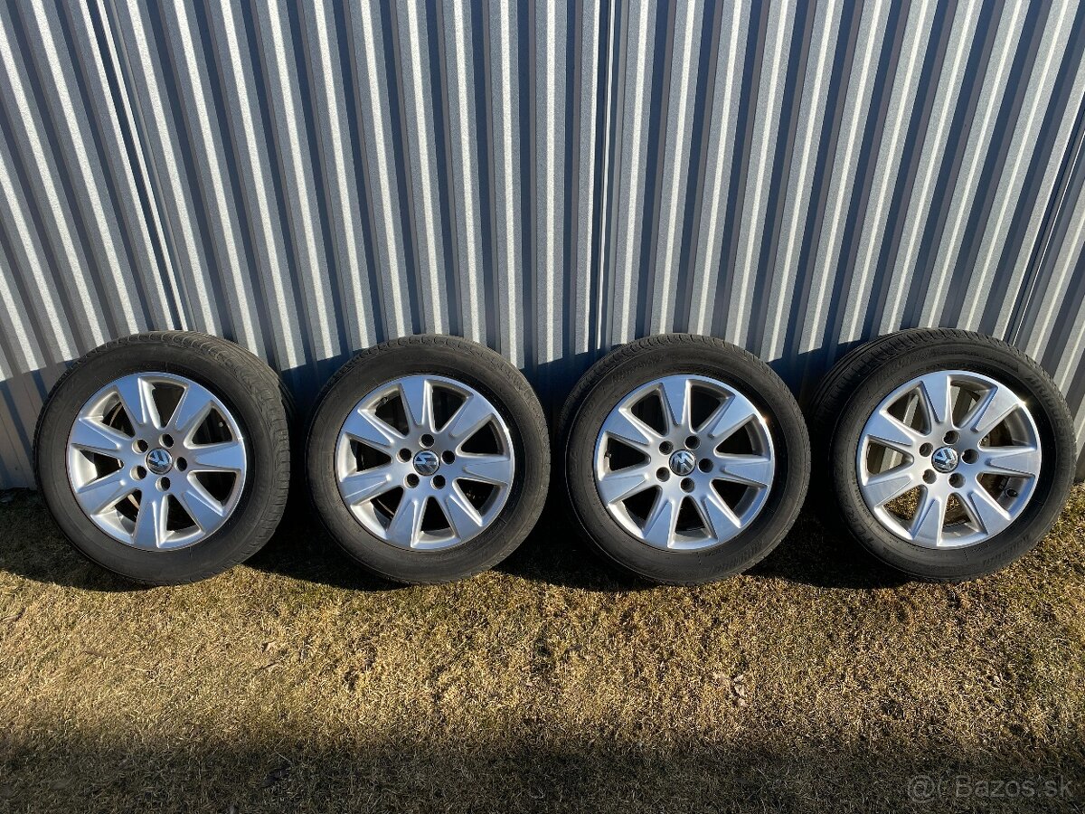 Letná sada originál VW Passat B7, 5x112 R16 + 215/55 R16