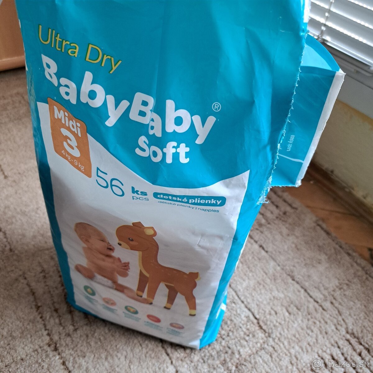 Plienky BabyBaby Soft - veľ. 3