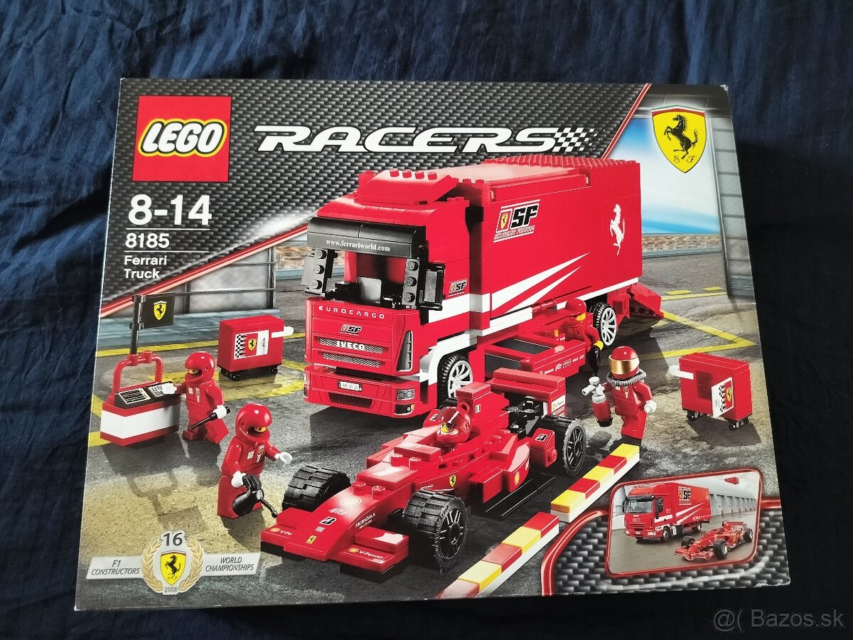 Lego racers Ferrari kamión 8185