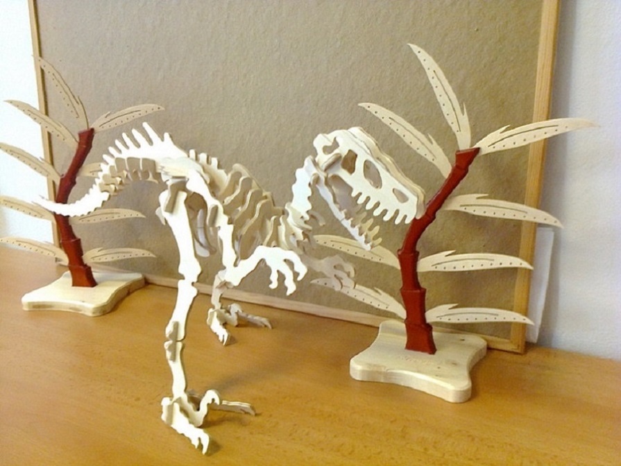 3D PUZZLE Raptor