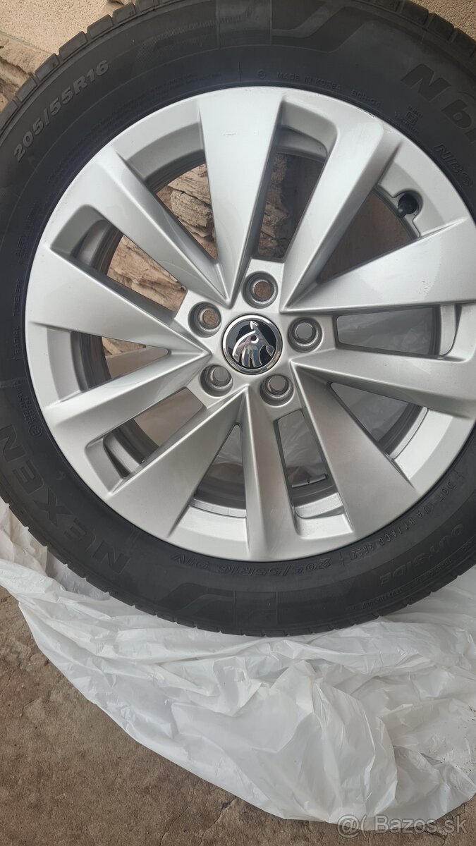 Nove Škoda Al R16  5x112