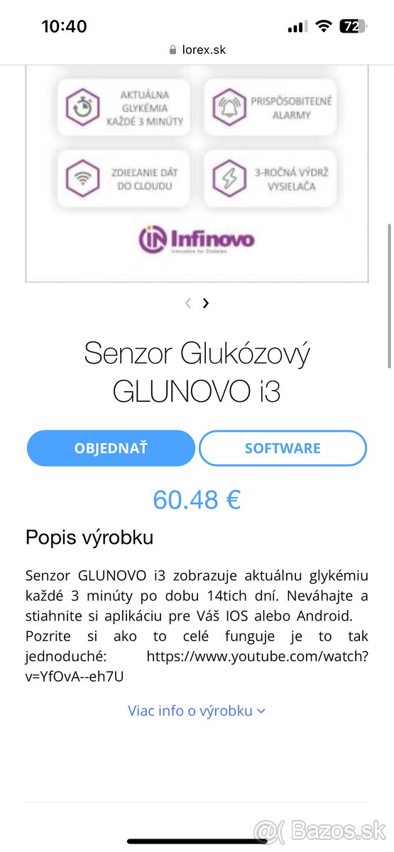 Glunovo vysielač 2x a Glunovo Senzory 6x